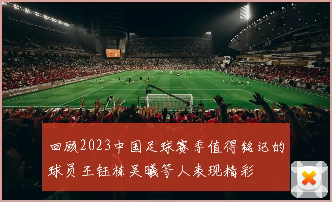 回顾2023中国足球赛季值得铭记的球员王钰栋吴曦等人表现精彩
